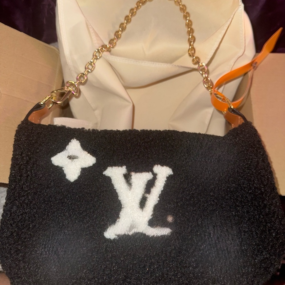Black and White Teddy Women's Bag